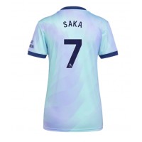 Arsenal Bukayo Saka #7 Tretí Ženy futbalový dres 2024-25 Krátky Rukáv